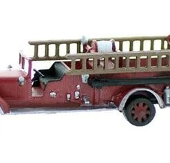 HO Scale 1930s-40s Fire Truck Packard Model, Finished 1/87 Vehicle