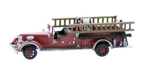 HO Scale 1930s-40s Fire Truck Packard Model, Finished 1/87 Vehicle 3 HO Scale 1930s-40s Fire Truck Packard Model, Finished 1/87 Vehicle