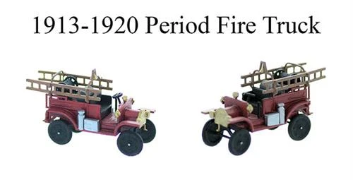 HO Scale 1913-20's Era FIRE TRUCK, Finished Model 3 HO Scale 1913-20's Era FIRE TRUCK, Finished Model
