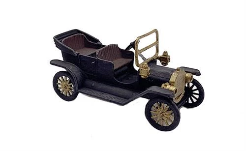 HO Scale Model T Vintage Car Style 2 Finished Model 3 HO Scale Model T Vintage Car Style 2 Finished Model