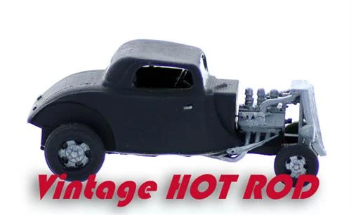 S Scale Vehicle 30s HOT ROD Finished Vehicle 1/64 Scale 3 S Scale Vehicle 30s HOT ROD Finished Vehicle 1/64 Scale