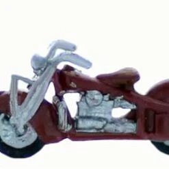 HO Scale Vehicle Vintage MOTORCYCLE 1940s Era Finished Model