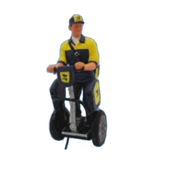 PM-550123 Prehm-Miniature Segway W. Postal Worker