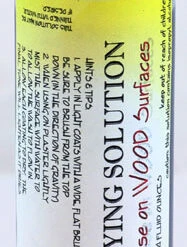 Aging Solution-Gray Your Raw Wood Easily