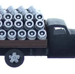 HO Scale 1930-40s BEER KEG Truck Over 40 Beer Kegs Loaded Finished
