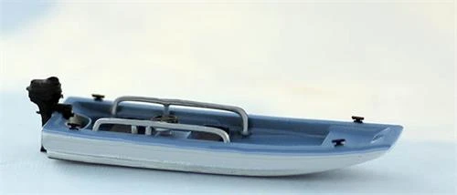HO Scale Boat Series - Fishing Boat Whaler Style Detailed Kit 3 HO Scale Boat Series - Fishing Boat Whaler Style Detailed Kit