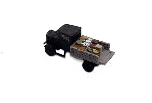 N Scale 1920s-30s Produce Truck Full Of Produce Built Up Vehicle Model 3 N Scale 1920s-30s Produce Truck Full Of Produce Built Up Vehicle Model