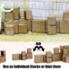 HO Scale Cardboard Box PILES, Over 24 Boxes In 3 Piles PRE AGED -LGB shop Built203