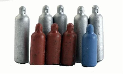 S Scale Propane And Gas Cylinders, Bulk Variety Pack Of 11 Tanks 3 S Scale Propane And Gas Cylinders, Bulk Variety Pack Of 11 Tanks