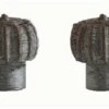 S Scale Cyclone Vents, Rooftop 2 Pack, Pre Painted 1 S Scale Cyclone Vents, Rooftop 2 Pack, Pre Painted -LGB shop Built291