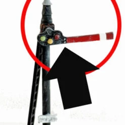 S Scale SEMAPHORES, 2 Pack