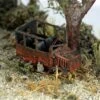 S Scale Vintage 1930's-40's SEDAN Rusting Away, Finished -LGB shop Built315C