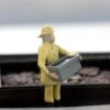 N Scale People, The Fisherman In Slicker With Fish, Finished -LGB shop Built328C