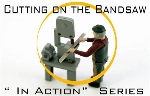 S Scale People, WoodWorker At His BandSaw, Finished Set 3 S Scale People, WoodWorker At His BandSaw, Finished Set