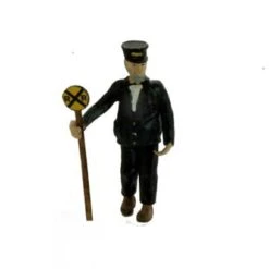 N Scale People, The RailRoad Crossing Guard, Finished