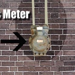 O Scale Detail, Building Gas Meters, Style 1, Finished
