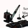 S Scale Detail Scrap Metal MAGNET, Pre Finished -LGB shop Built402B