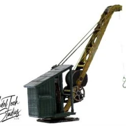 N Scale INDUSTRIAL Crane W/ Operators Cab, Finished Model