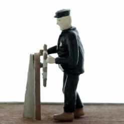 O Scale People, Boat Or Ship CAPTAIN, Finished