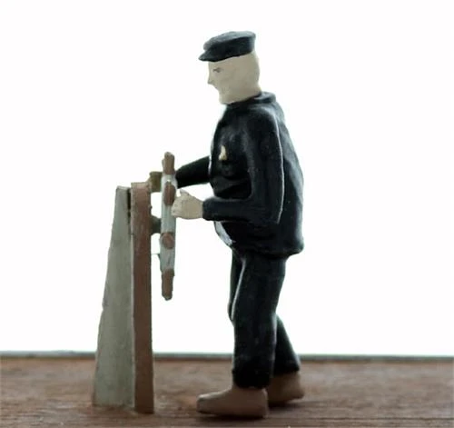 O Scale People, Boat Or Ship CAPTAIN, Finished 3 O Scale People, Boat Or Ship CAPTAIN, Finished