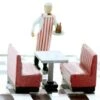O Scale Details, Diner Or Restaurant Set, Booths And Tables -LGB shop Built479A