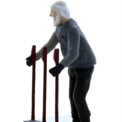 S Scale People, Machine Or Equipment Operator STANDING, 2 Pack Unfinished