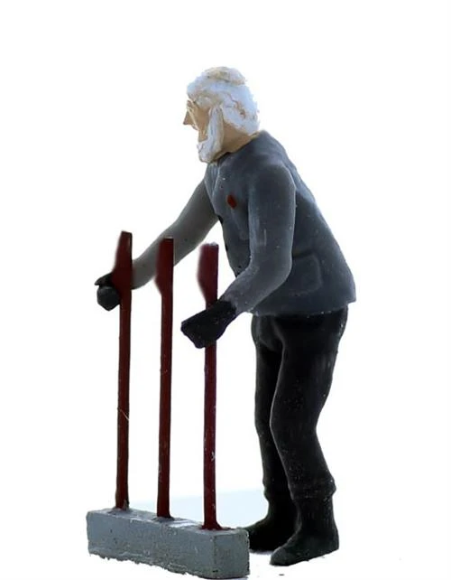 S Scale People, Machine Or Equipment Operator STANDING, 2 Pack Unfinished 2 S Scale People, Machine Or Equipment Operator STANDING, 2 Pack Unfinished