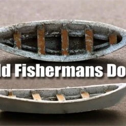 N Scale WaterFront Fishermans Dory Set Of 2, Finished