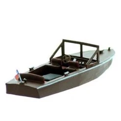 N Scale Boat Series, RUNABOUT Kit Pleasure Craft #1