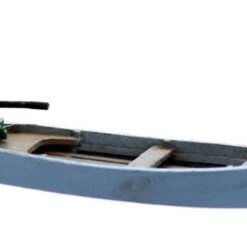 O Scale Boat Series, Small Motor Boat With Outboard Kit