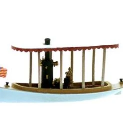 HO Scale Boat Series - Classic Steam Launch Detailed Kit