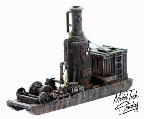 N Scale Logging Steam Skidder Loader Finished Steam Era Model 3 N Scale Logging Steam Skidder Loader Finished Steam Era Model