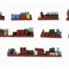 HO Scale Detail, Interior Shelves Set Of 10, Super Detailing -LGB shop Built586A