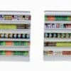 HO Scale Detail Interior Grocery Shelving- Aisles LOADED Finished 2 Pack -LGB shop Built588A