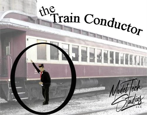 S Scale People, Train Conductor Finished Figure 3 S Scale People, Train Conductor Finished Figure