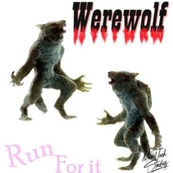 HO Scale People, WereWolf Finished Creature