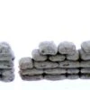 HO Scale Detail SACK Linear Piles With 60 Sacks Stacked Pre Painted -LGB shop Built665