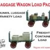 HO Scale Baggage Wagon LOADS Finished Set To Detail Wagons 1 HO Scale Baggage Wagon LOADS Finished Set To Detail Wagons -LGB shop Built668C