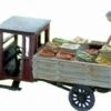 HO Scale Vehicles, 1920's Era Fruit - Produce Truck With Worker Finished Set -LGB shop Built670A