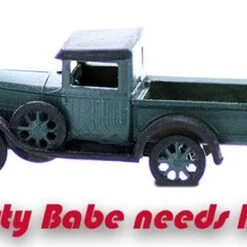 O Scale People BUSTY BABE Finished Figure