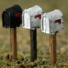 S Scale Detail Mailboxes, 6 Pack FINISHED 1 S Scale Detail Mailboxes, 6 Pack FINISHED -LGB shop D0176.1