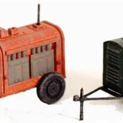 O Scale Generator And Compressor INDUSTRIAL Equipment SET