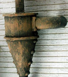 O Scale Detail Building Wall DUST COLLECTOR UNITS, Wall Mounted