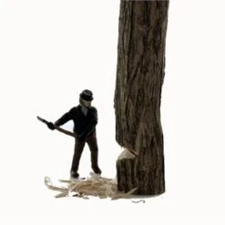 N Scale Logging Figure, The FELLER #1, Finished Logger