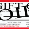 2018 Gift Card For The Creative Modeler -LGB shop GiftCard