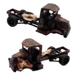 HO Scale 1920s Work Truck Abandoned Rusting Out Finished Model