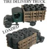 HO Scale 1920's-30's Era Vehicles, The Tire Delivery Truck, Finished 2 HO Scale 1920's-30's Era Vehicles, The Tire Delivery Truck, Finished -LGB shop HOTireTruck1920Final