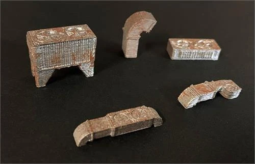 O Scale Building Rooftop HVAC Mechanical Variety Pack Finished Details 3 O Scale Building Rooftop HVAC Mechanical Variety Pack Finished Details