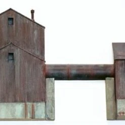 3D Background Industrial Factory Section #1, Pre Assembled Series