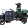 HO Scale 1930s Era Truck Hauling STEAM GENERATOR, Finished Vehicle -LGB shop MackAC1930sStGENLoad1 1